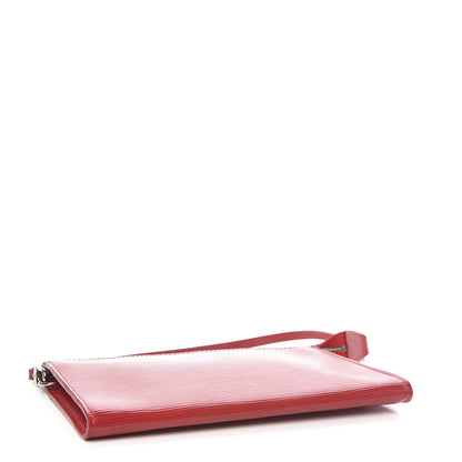 Louis Vuitton Epi Pochette Accessories 24 Rouge 4 of 11