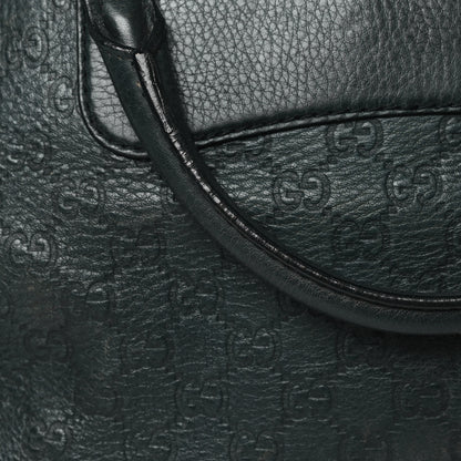 Gucci Guccissima Medium Cathrine Dome Satchel Black 13 of 14