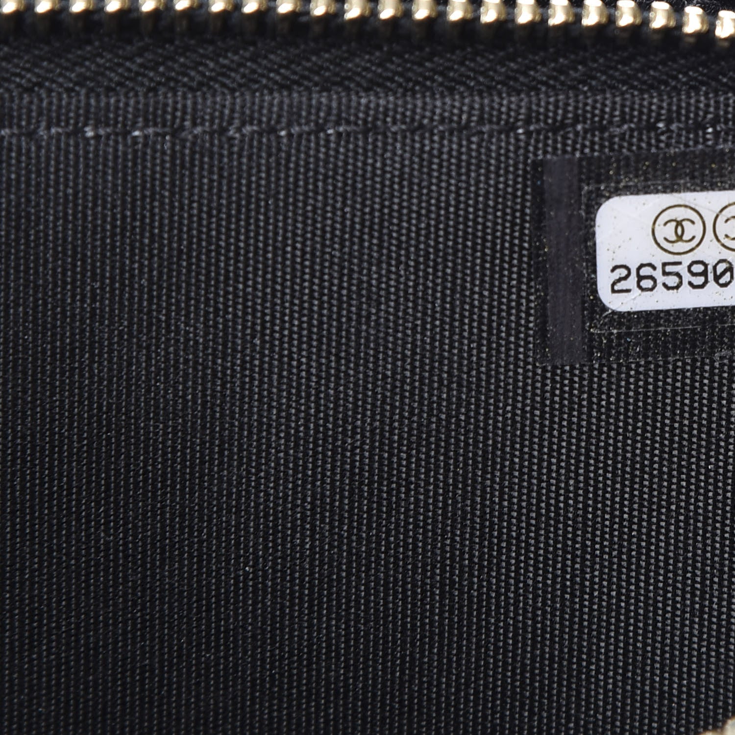 Chanel Caviar Chevron Small Boy Clutch With Chain Black 10 of 12