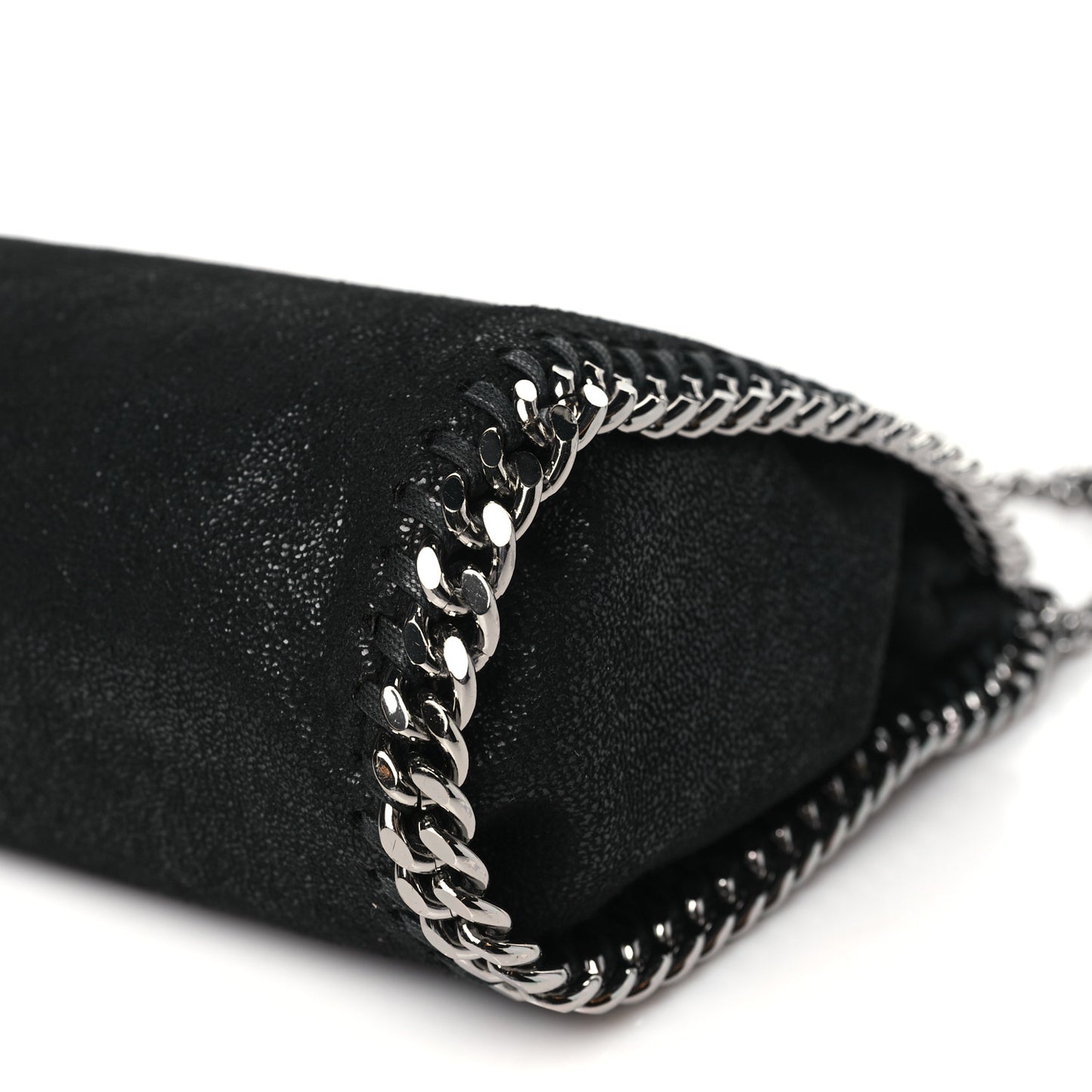 Shaggy Deer Mini Falabella Tote Black