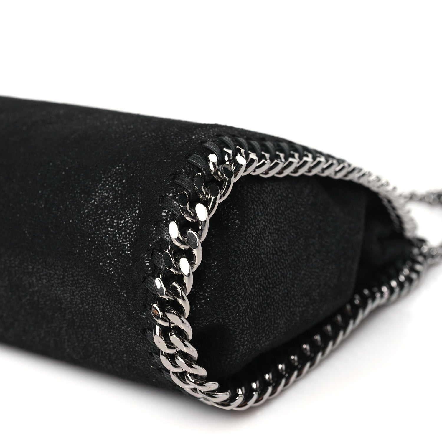 Stella McCartney Shaggy Deer Mini Falabella Tote Black 10 of 12