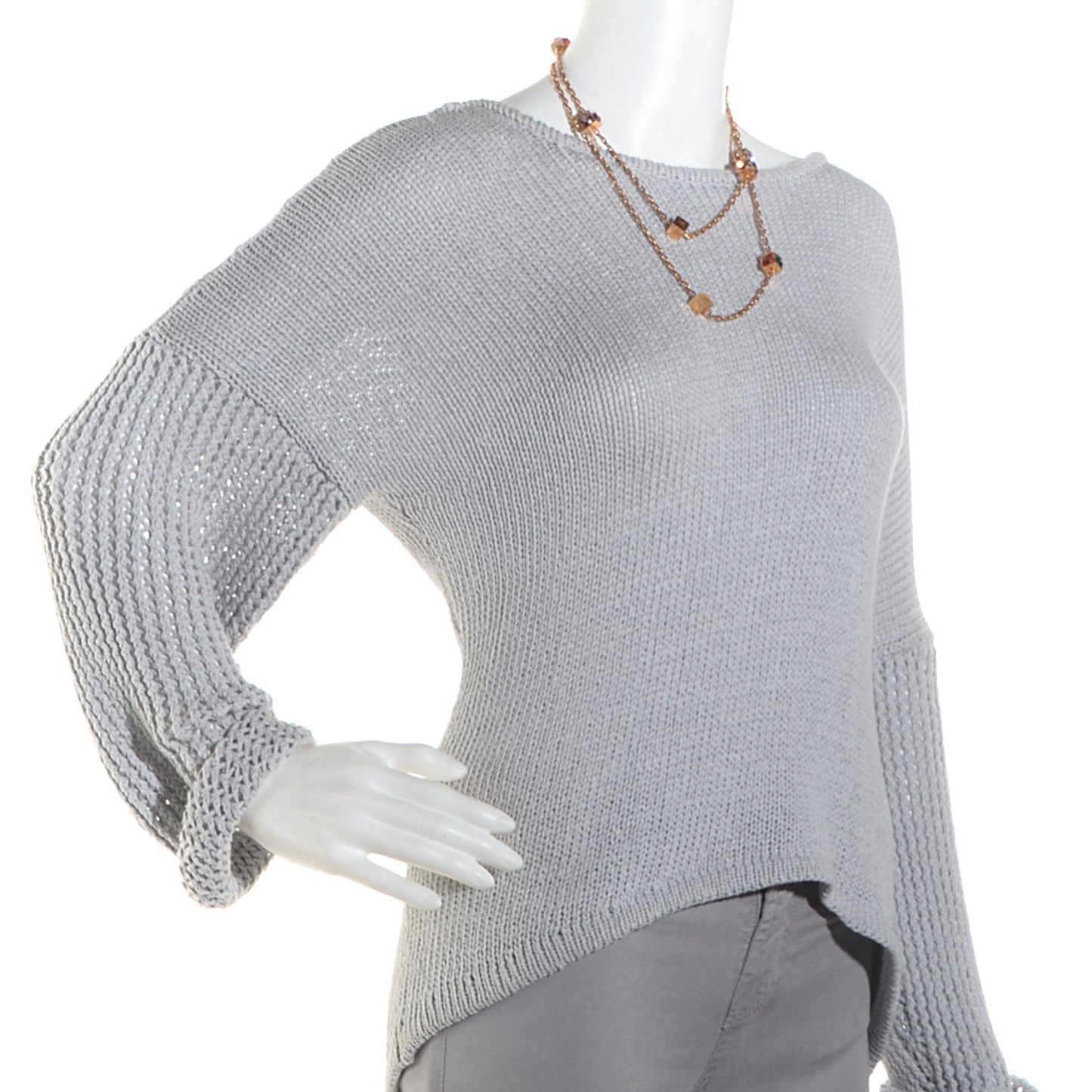 Swarovski Gamble Long Necklace Blush