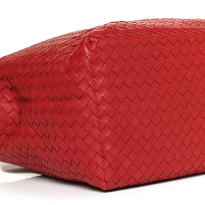 Bottega Veneta Nappa Intrecciato Brick Tote Red 9 of 10
