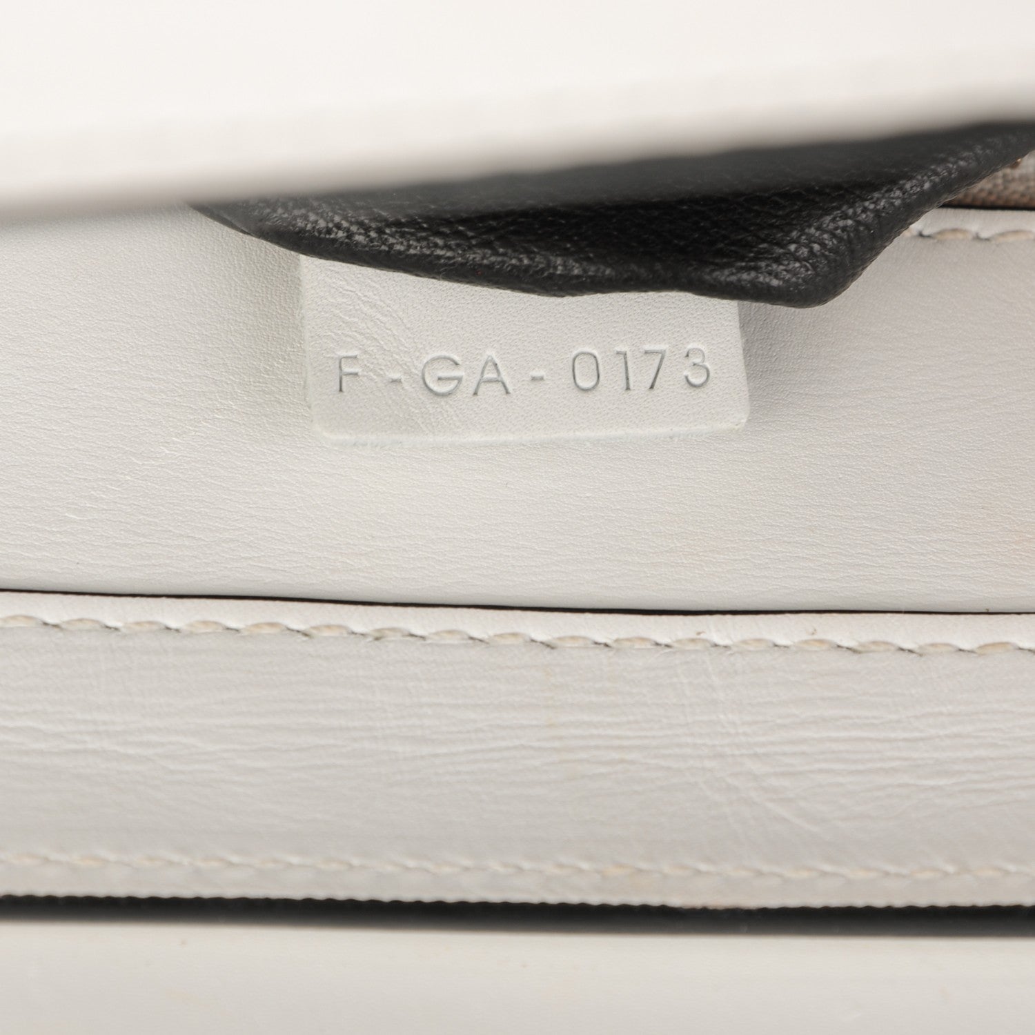 Celine Smooth Calfskin Mini Luggage White Black 7 of 8