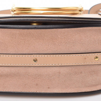 Chloe Calfskin Suede Medium Nile Bracelet Bag Biscotti Beige 10 of 14