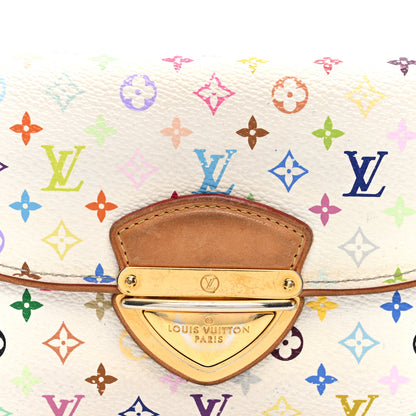Louis Vuitton Monogram Multicolor Eugenie Wallet White Litchi 7 of 7