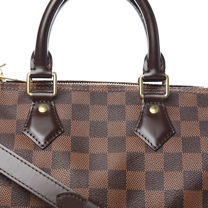 Louis Vuitton Damier Ebene Speedy Bandouliere 25 11 of 11