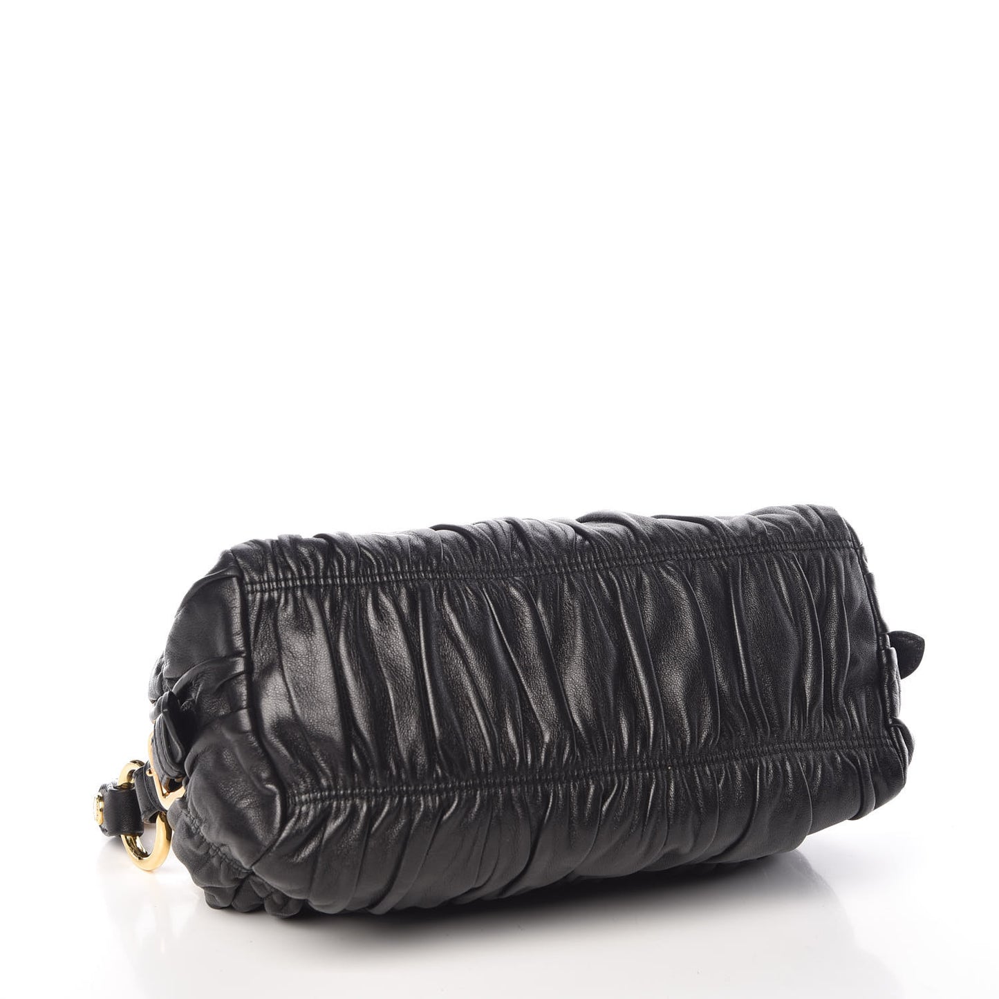 Nappa Gaufre Mini Bag Black