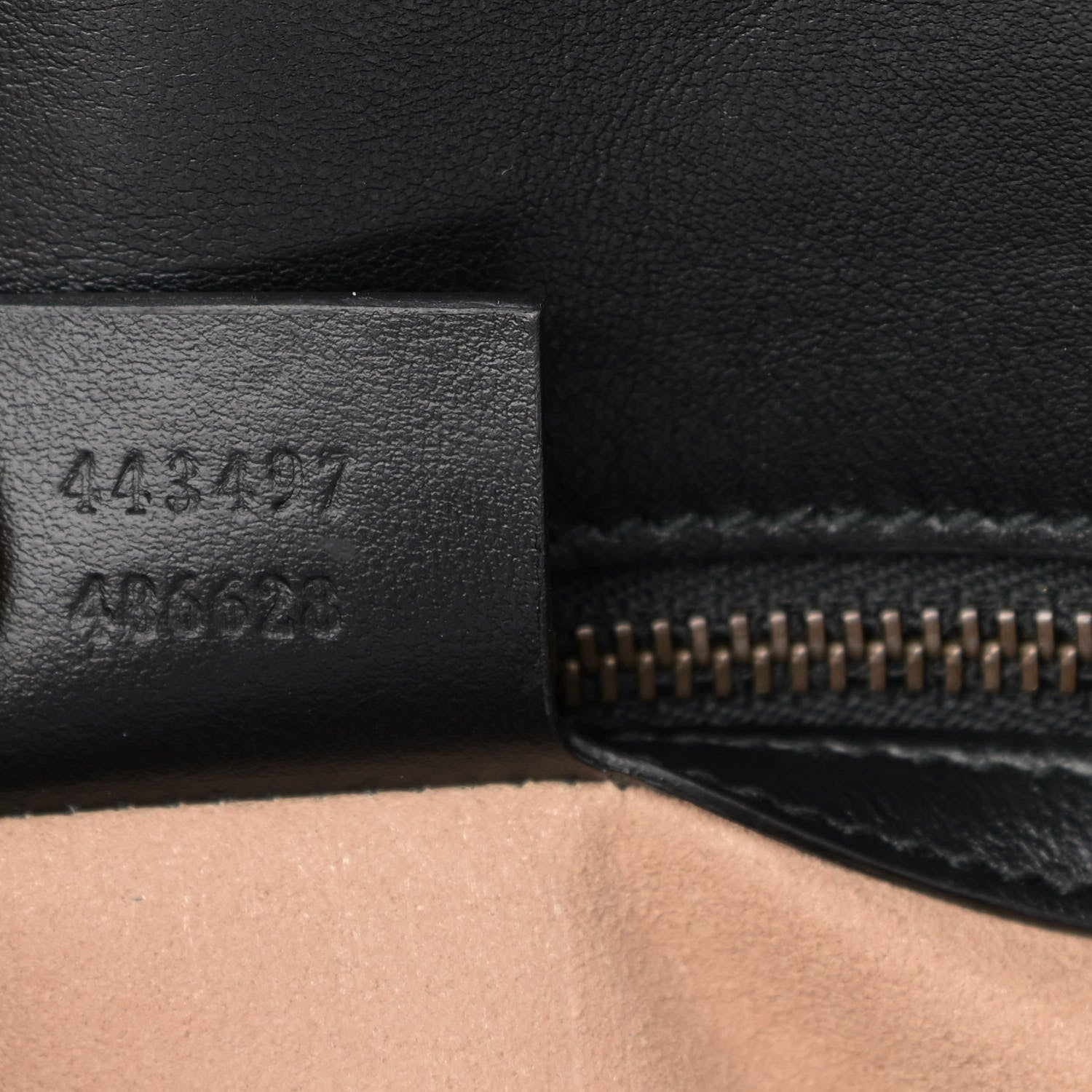 Gucci Calfskin Matelasse Small GG Marmont Shoulder Bag Black 7 of 11