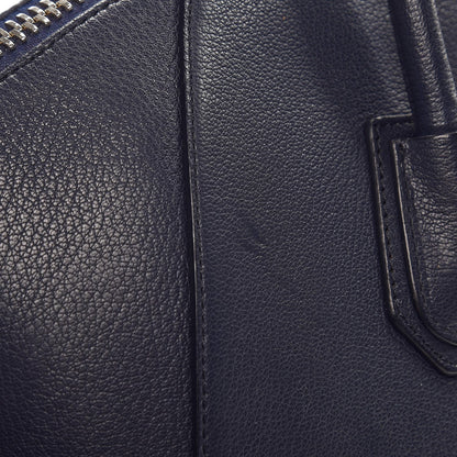 Givenchy Sugar Goatskin Medium Antigona Navy 10 of 10