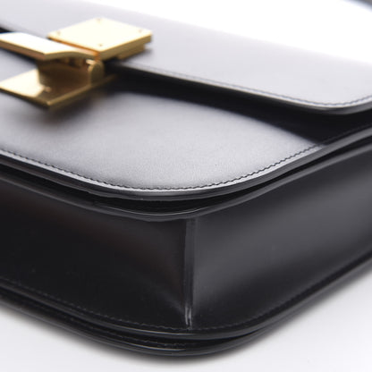 Celine Box Calfskin Medium Classic Box Flap Bag Black 9 of 11