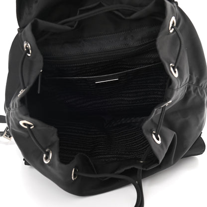 Prada Tessuto Nylon Saffiano Medium Backpack Black 5 of 9