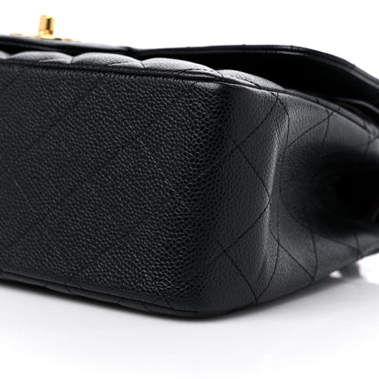 Chanel Caviar Quilted Jumbo Double Flap Black 9 of 11