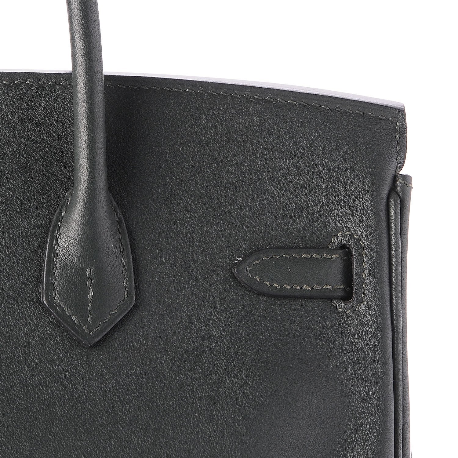 Hermes Swift Birkin 25 Vert Fonce 25 of 34