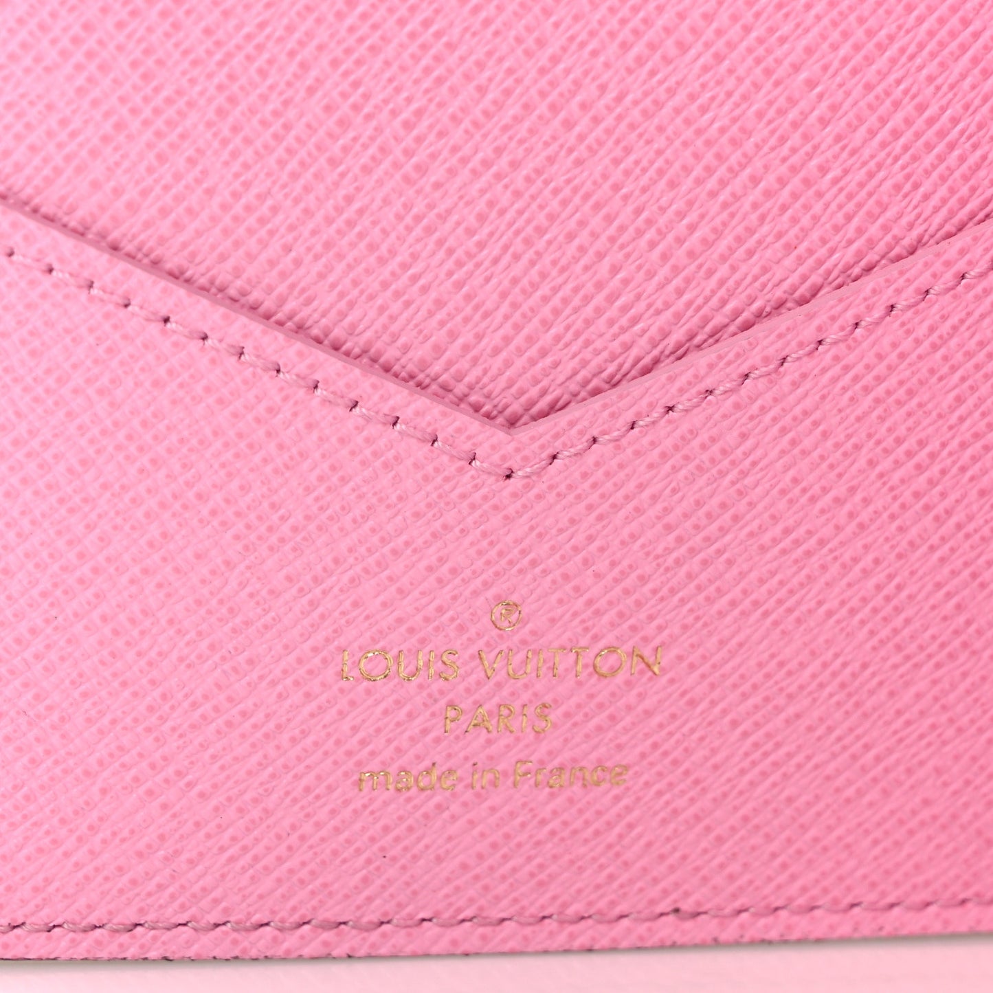 Monogram 2022 Christmas Animation Paris Passport Cover Pink