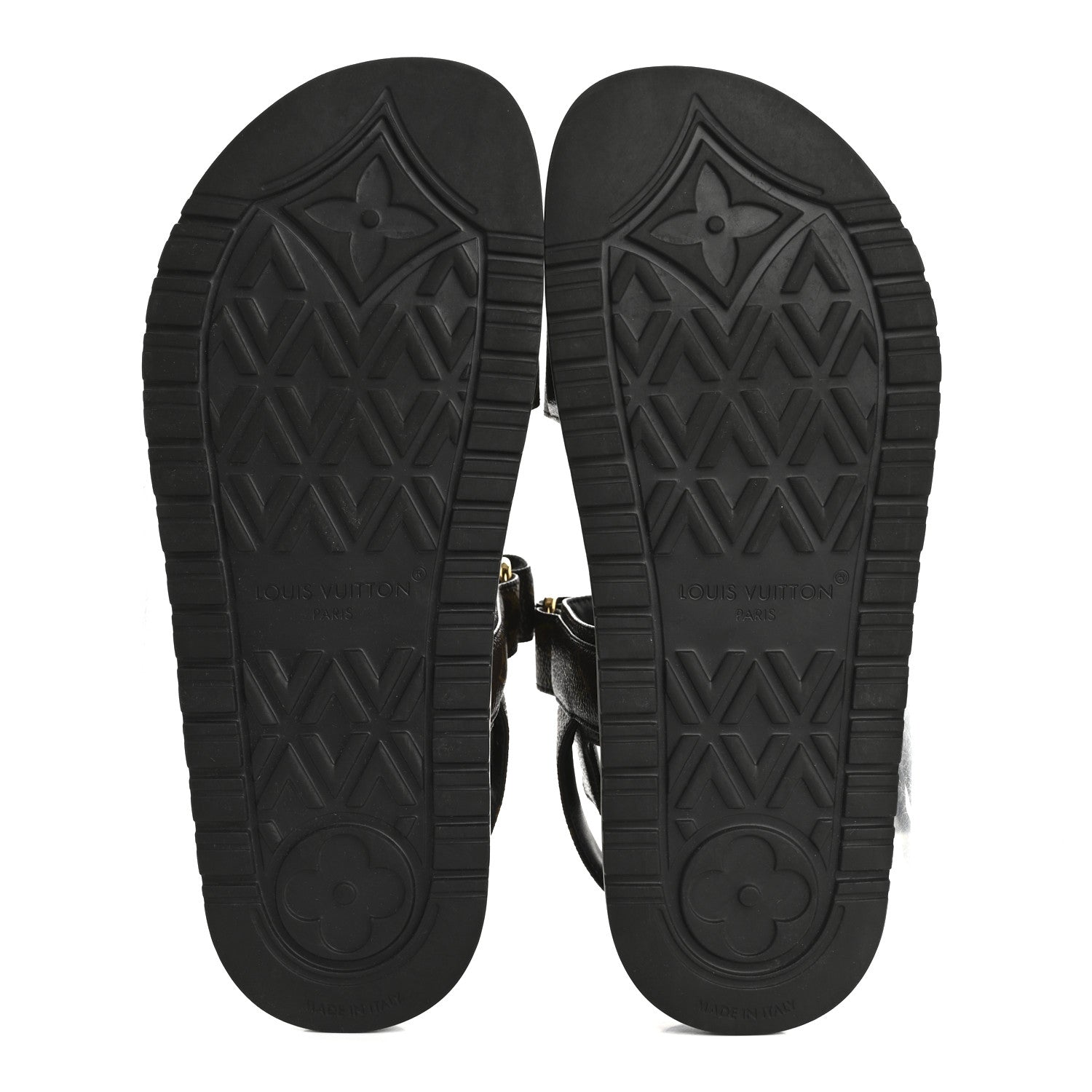 Louis Vuitton Monogram LV Sunset Comfort Flat Sandals 37.5 Cacao Brown 6 of 9