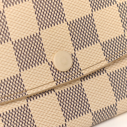 Louis Vuitton Damier Azur Emilie Wallet 9 of 11