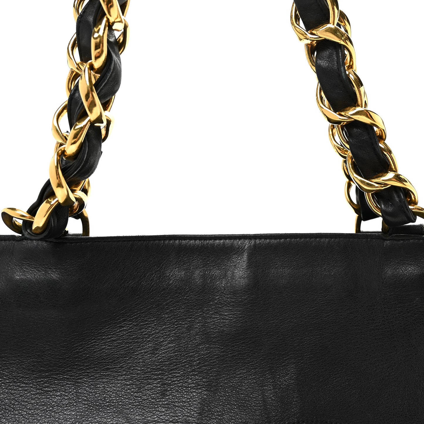Lambskin CC Tote Black