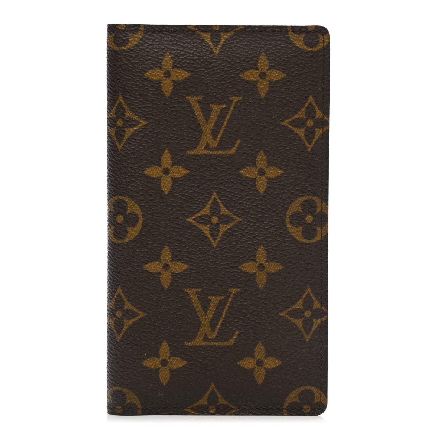 Monogram Checkbook Holder Case Wallet