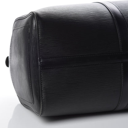 Louis Vuitton Epi Keepall 45 Black 8 of 15