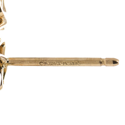 Tiffany 18K Yellow Gold Paloma's Graffiti Love Single Earring 4 of 6