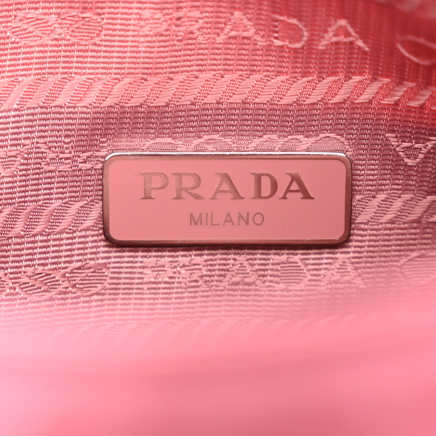 Prada Tessuto Nylon Mini Re-Edition 2000 Bag Begonia 6 of 13
