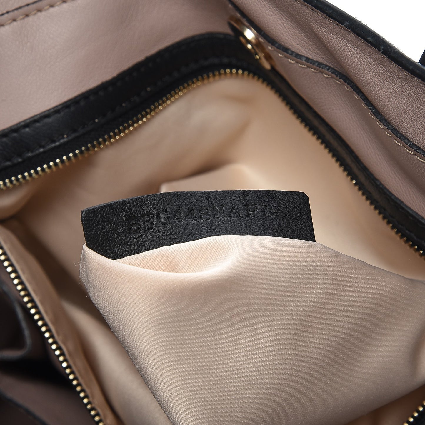 Nappa Medium Rockstud Soft Tote Black