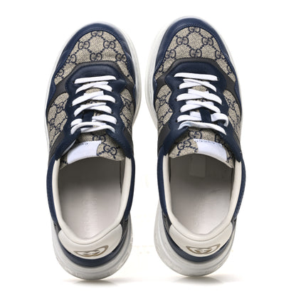 Gucci GG Supreme Calfskin Monogram Mens Interlocking G 55mm Sneakers 9.5 2 of 9