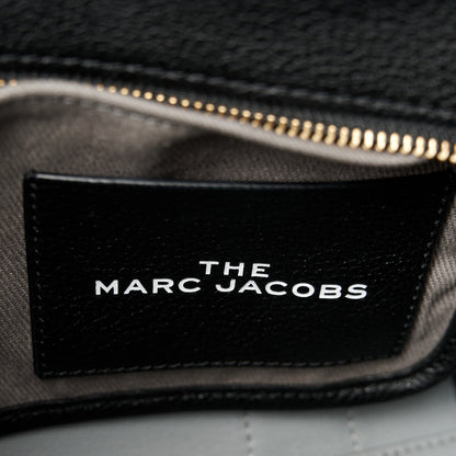 Marc Jacobs Grained Calfskin Small The Tote Bag Black 6 of 11