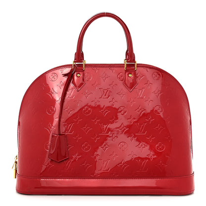 Louis Vuitton Vernis Alma GM Rose Indien 1 of 12