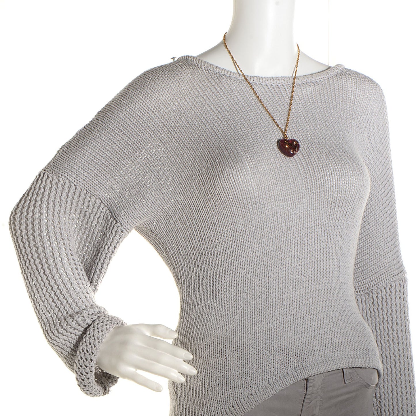 Inclusion Heart Necklace Rouge Fauviste