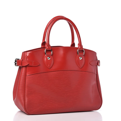 Louis Vuitton Epi Passy PM Red 3 of 13
