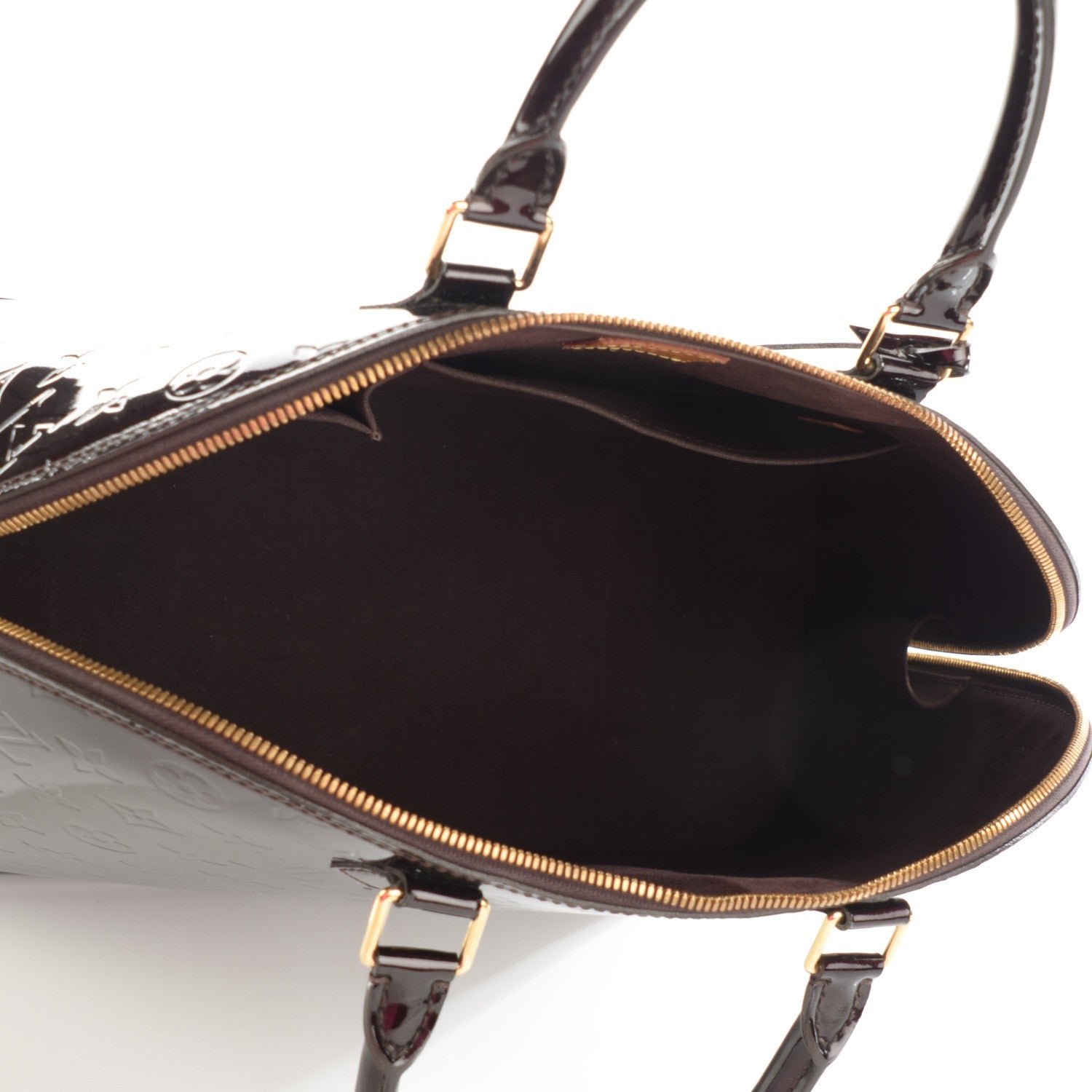 Louis Vuitton Vernis Alma GM Amarante 5 of 7