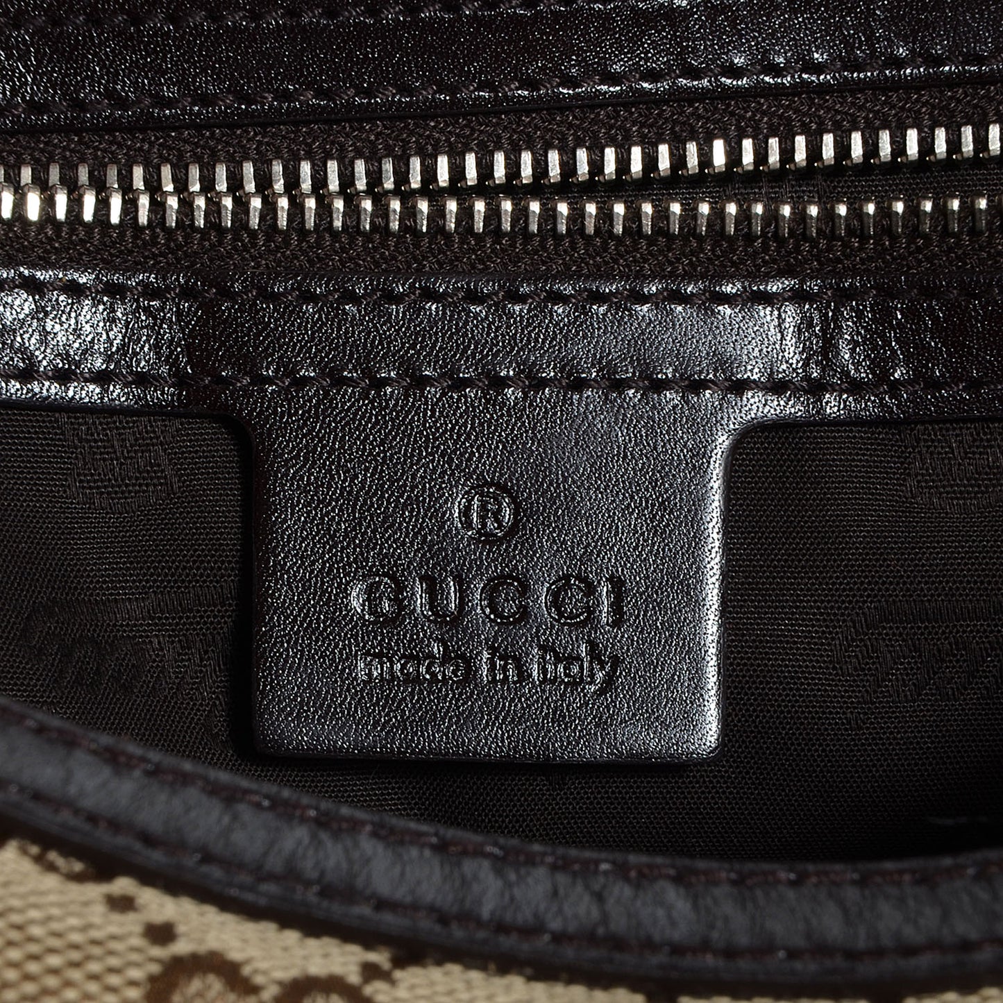 Monogram GG Twins Medium Hobo Dark Brown