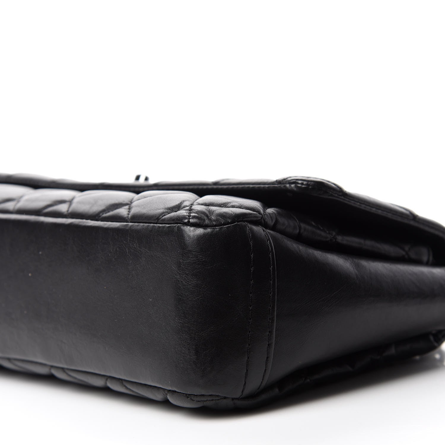 Chanel Aged Calfskin Quilted Small Lady Pearly Flap Black 7 of 12