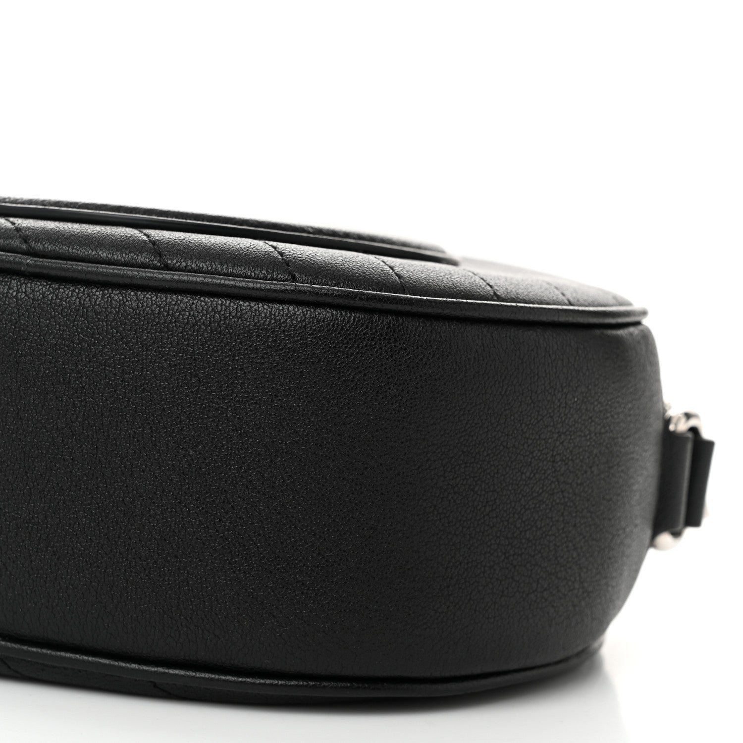 Gucci Sakai Be Green Calfskin Diagonal Stitched Mini Blondie Shoulder Bag Black 10 of 10