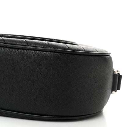 Gucci Sakai Be Green Calfskin Diagonal Stitched Mini Blondie Shoulder Bag Black 10 of 10