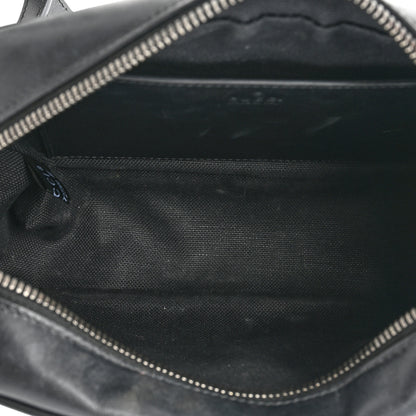Gucci Calfskin Matelasse Monochrome Small GG Marmont Chain Shoulder Bag Black 5 of 12
