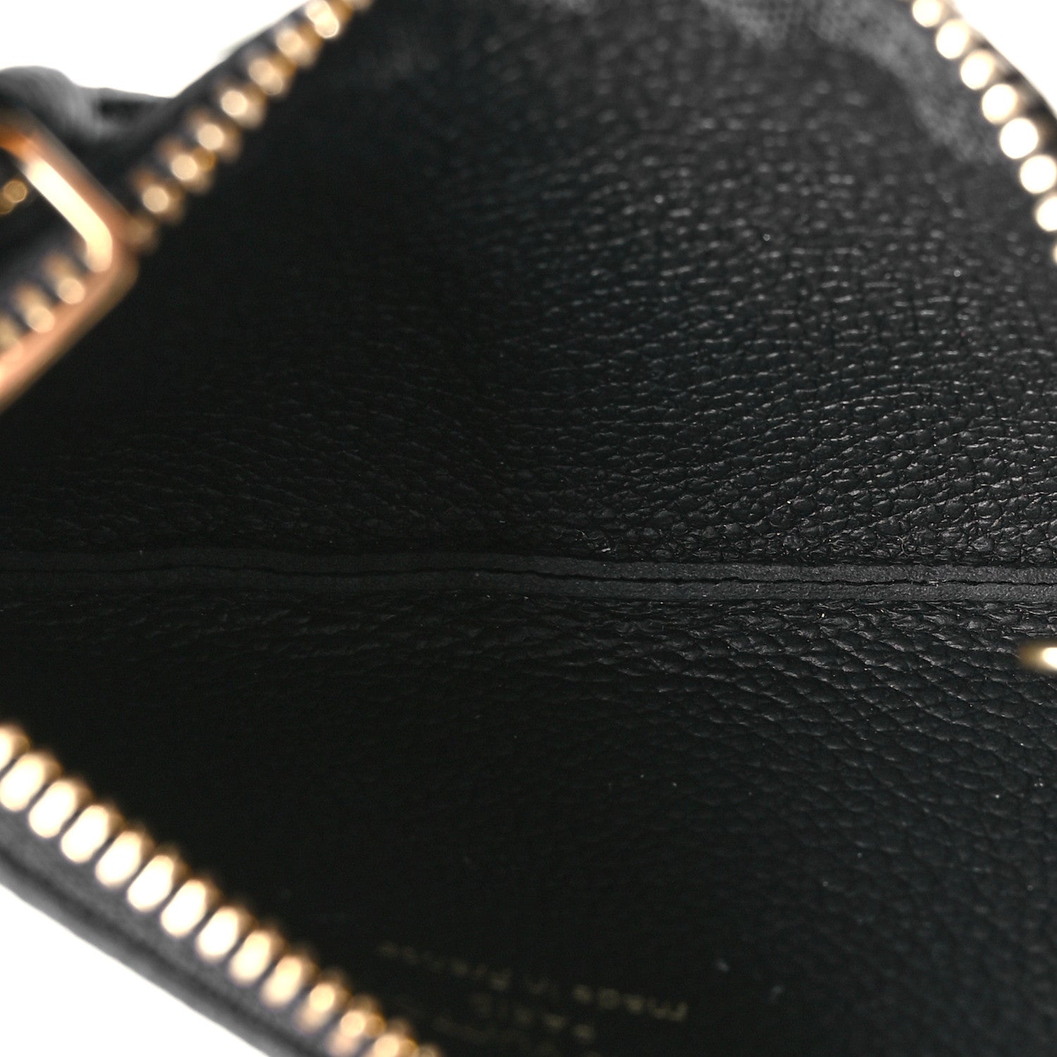 Louis Vuitton Empreinte Monogram Giant Key Pouch Black Beige 5 of 8