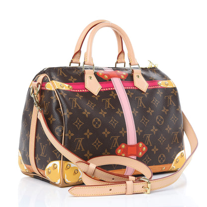 Louis Vuitton Monogram Summer Trunks Speedy Bandouliere 30 3 of 10