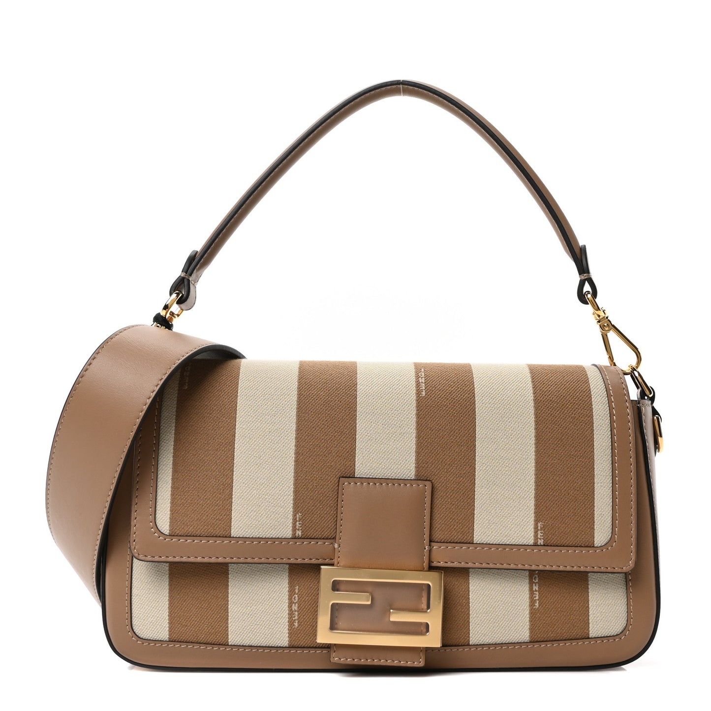 Canvas Pequin Striped Baguette Beige Sand