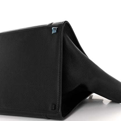 Celine Supple Calfskin Medium Phantom Luggage Black 8 of 9