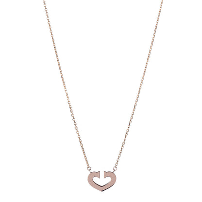 Cartier 18K Pink Gold Medium Hearts and Symbols Necklace 1 of 7