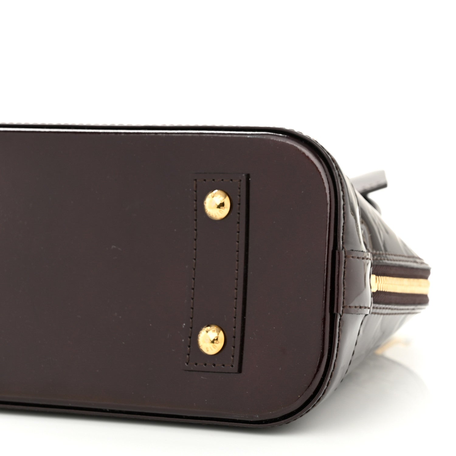 Louis Vuitton Vernis Alma BB Amarante 10 of 11
