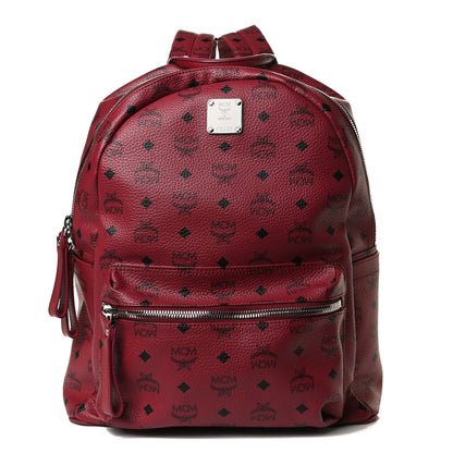 MCM Visetos Large Stark Backpack Scooter Red 1 of 12