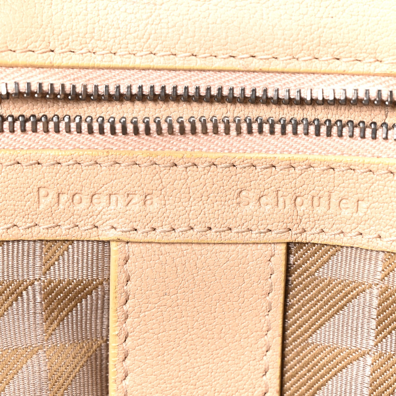 Proenza Schouler Lambskin Fringe Medium PS1 Satchel Nude 6 of 10