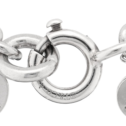 Tiffany Sterling Silver Mini Return to Tiffany Multi Heart Charm Bracelet 3 of 3