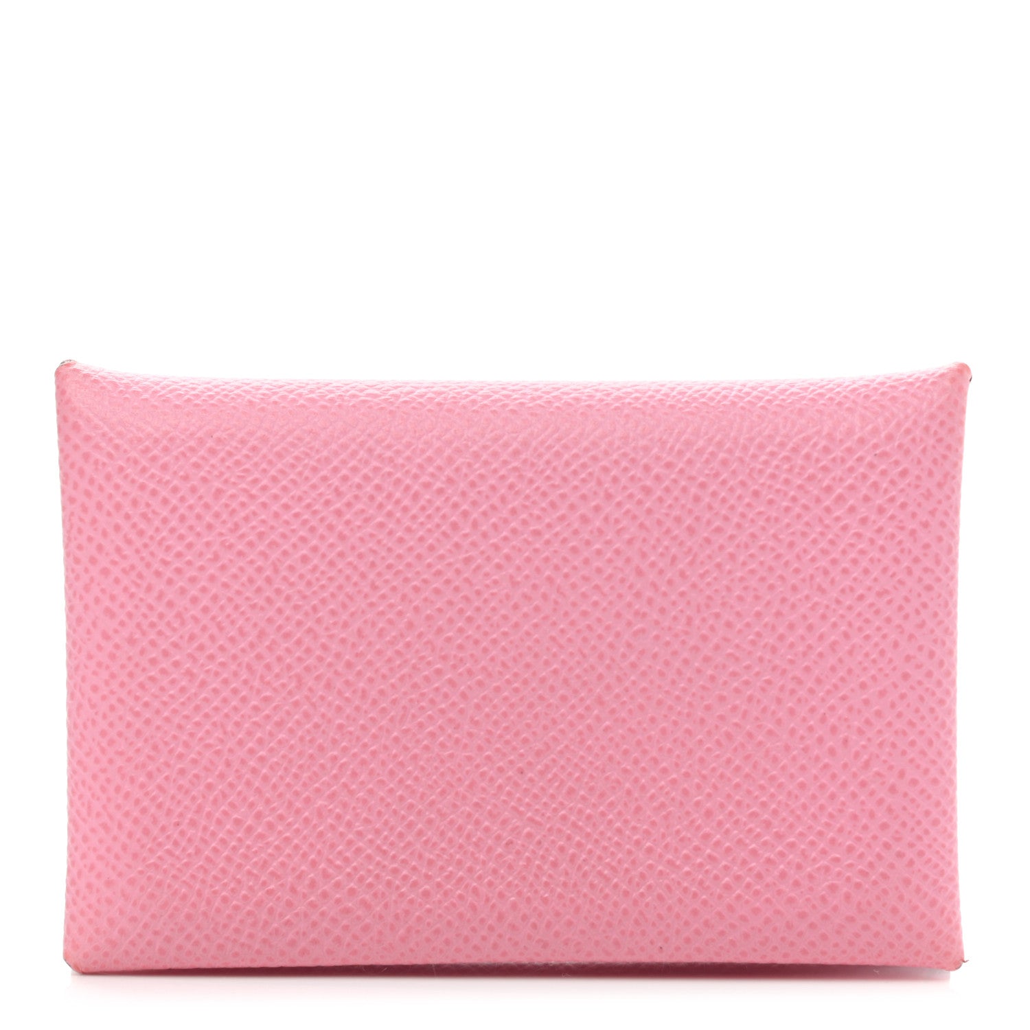Hermes Epsom Calvi Card Case 5P Pink 1 of 8