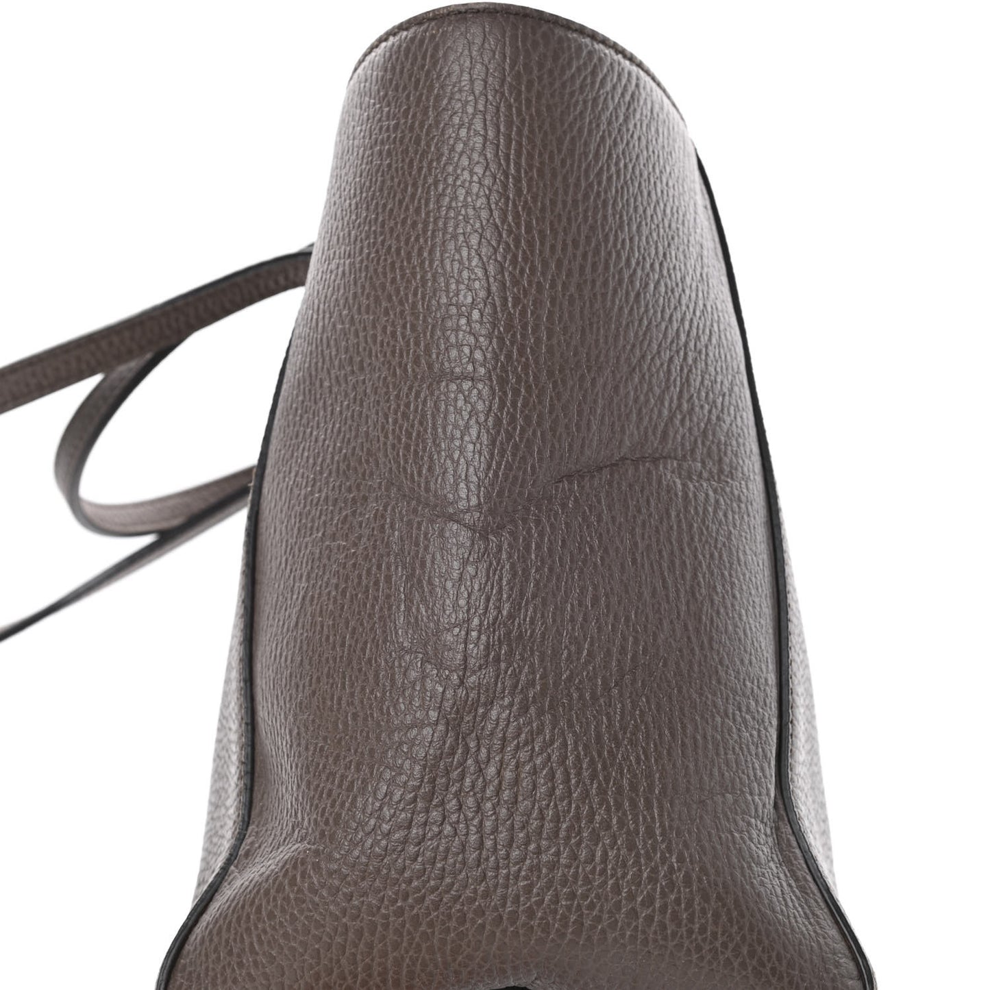 Dollar Calfskin Small Swing Tote Grey Field Soft Pink