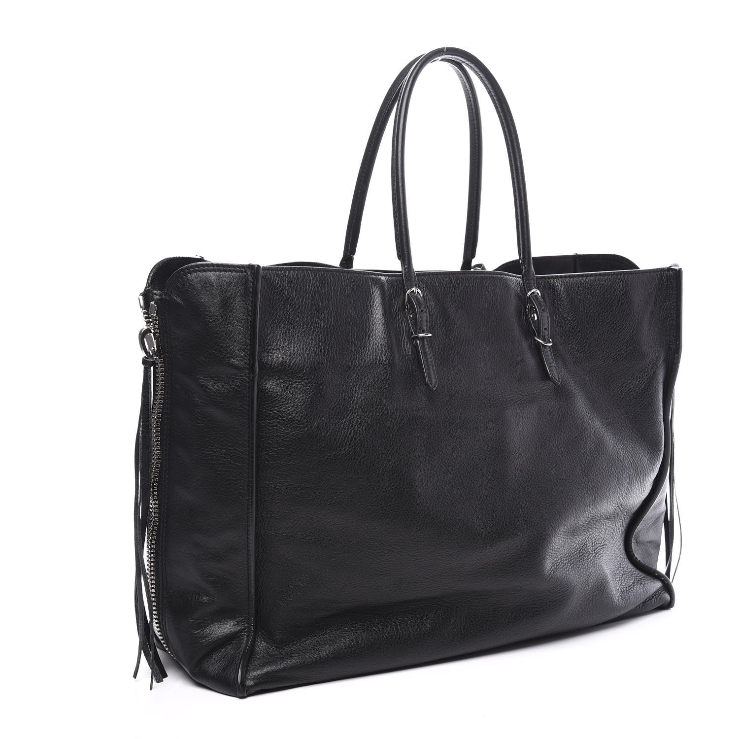 Balenciaga Supple Calfskin Papier A4 Tote Black 2 of 10